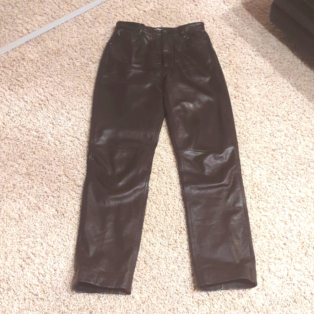 Wilson's Maxima Black Leather Pants